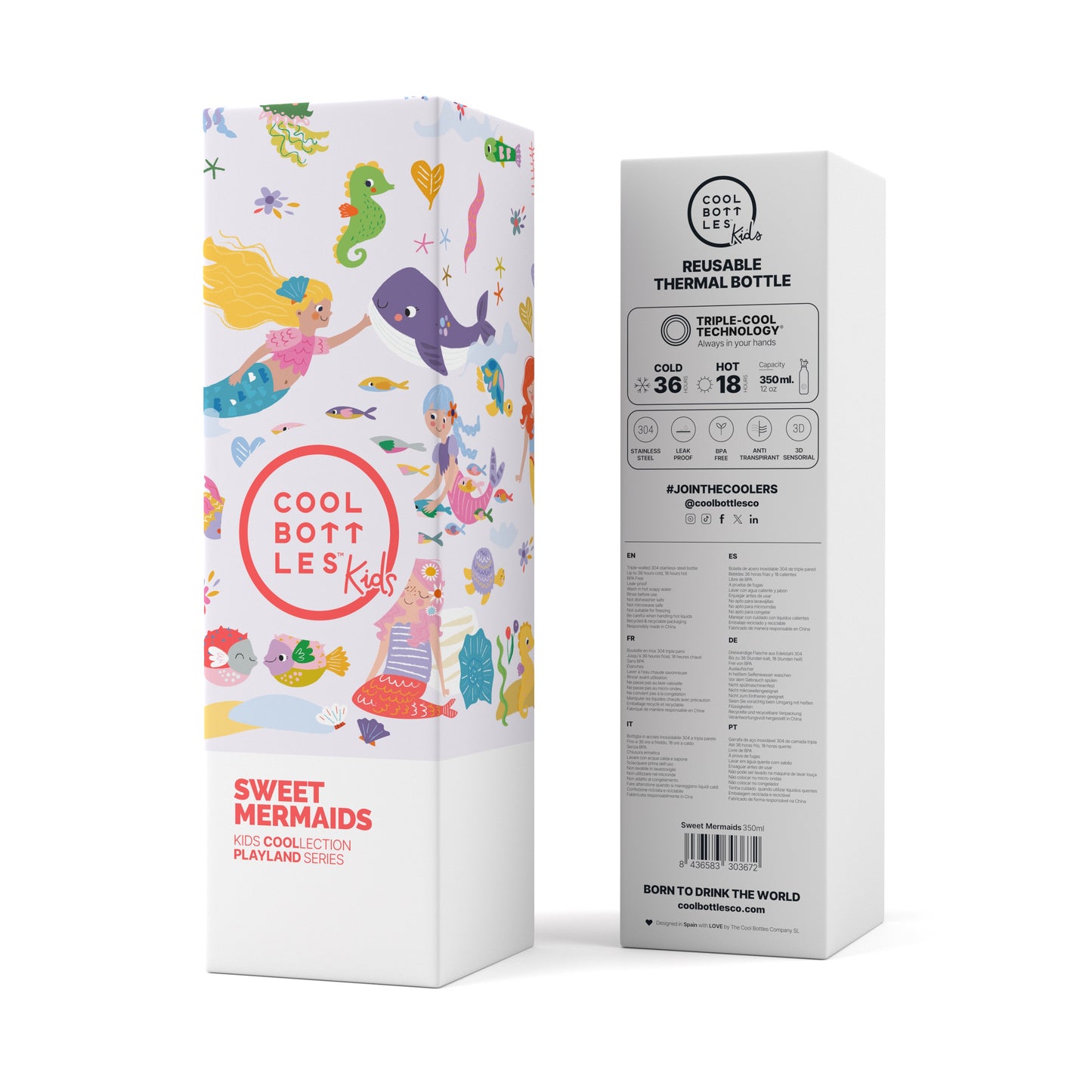 Cool Bottles - Sweat Mermaid 350ml