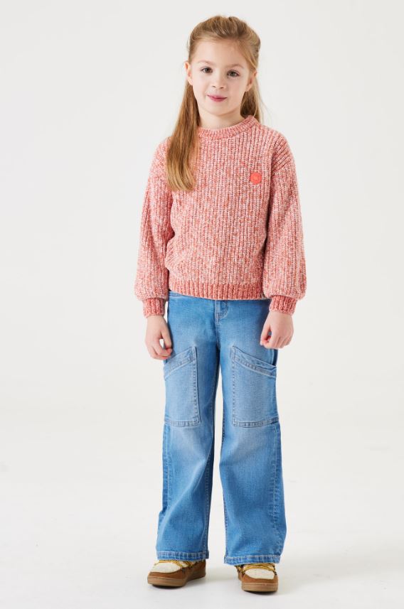 García - Jersey de punto rosa Blossom