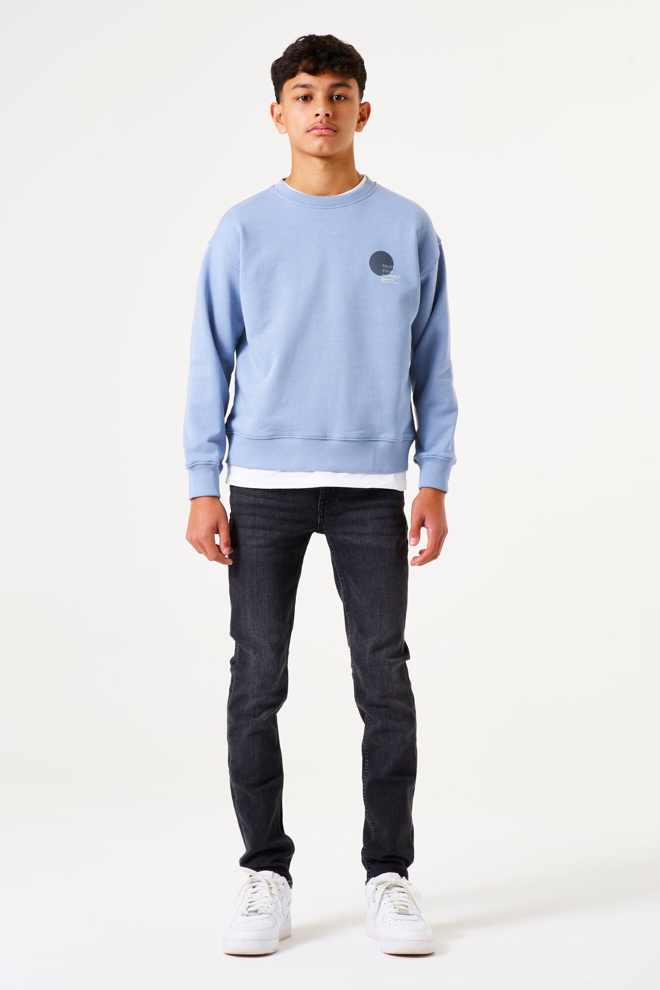 Garcia - Sweater Lightblue/azul