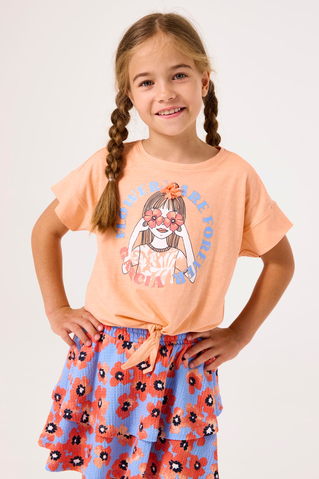 Garcia - Salmon pink T-shirt