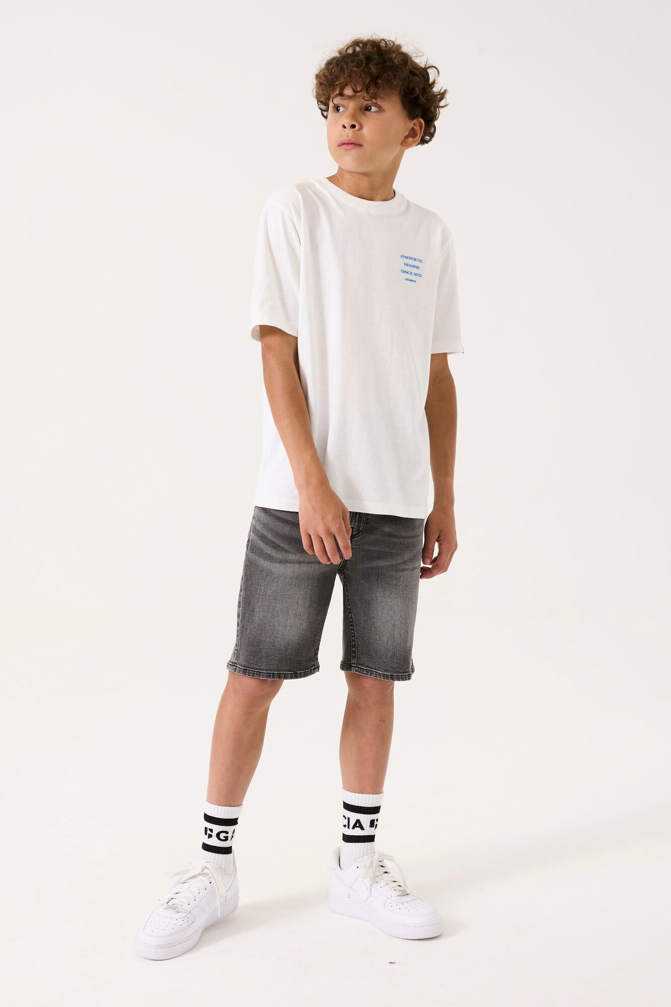 Garcia - White T-shirt Energetic