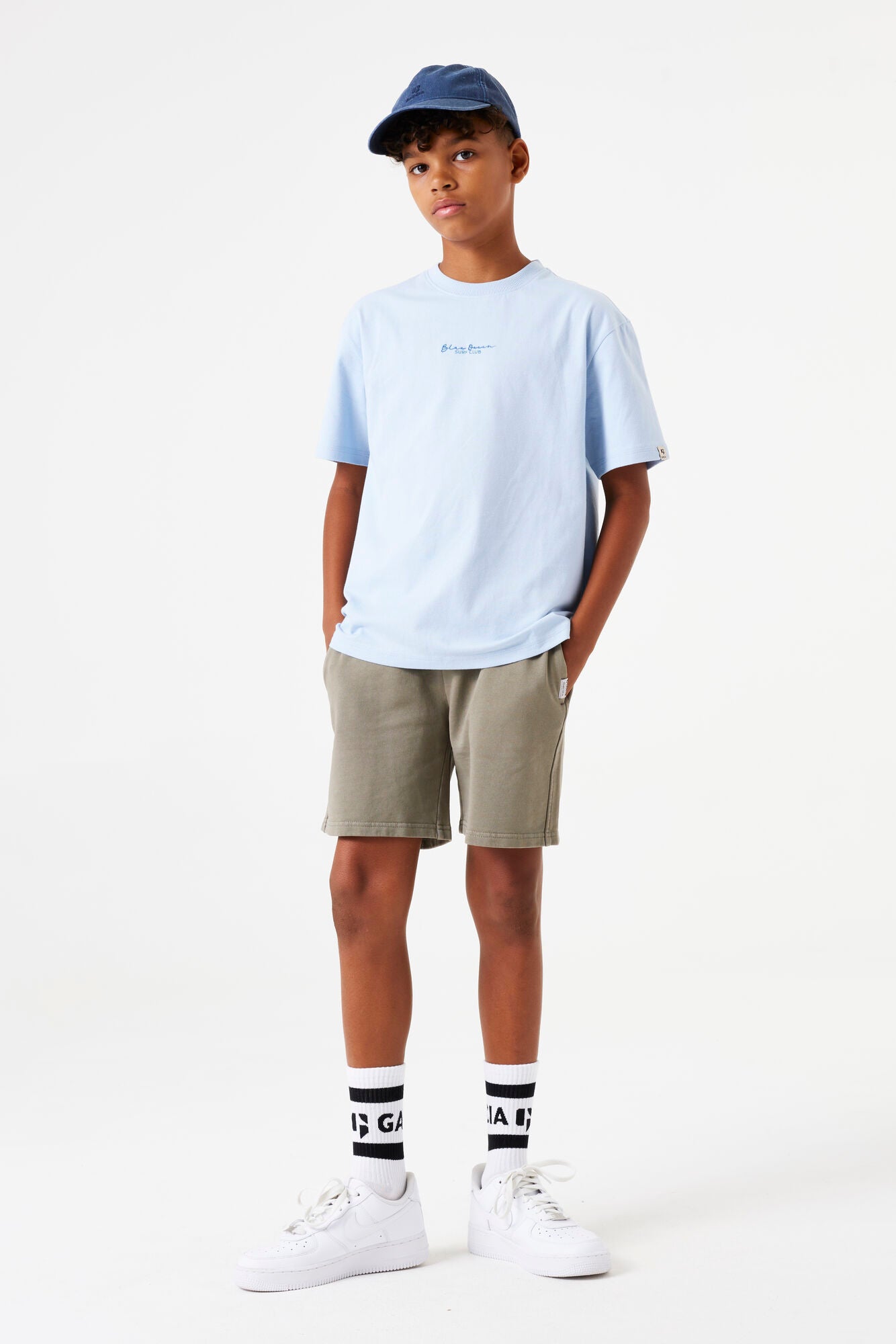 Garcia - Light blue T-shirt