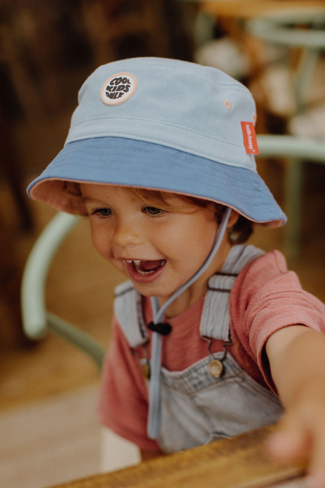 Hello Hossy - Chapéu Bucket Mini Aqua