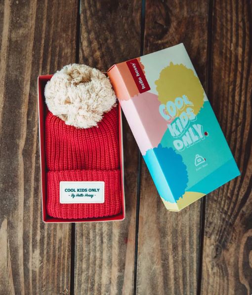 Hello Hossy - Gorro Color Block Framboise