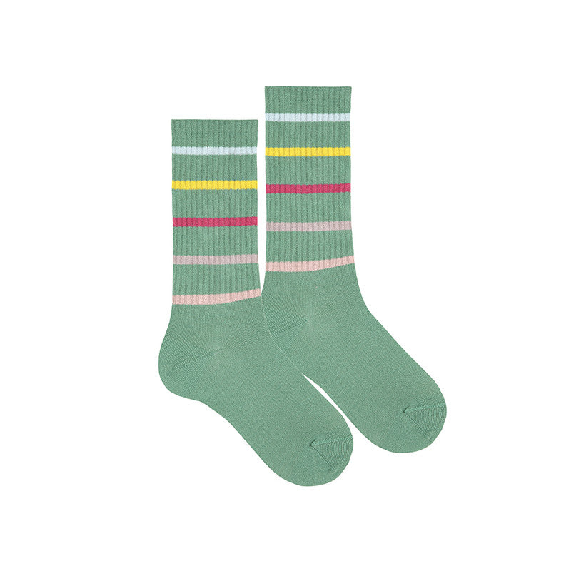 Condor - Meias altas|Stripes Green