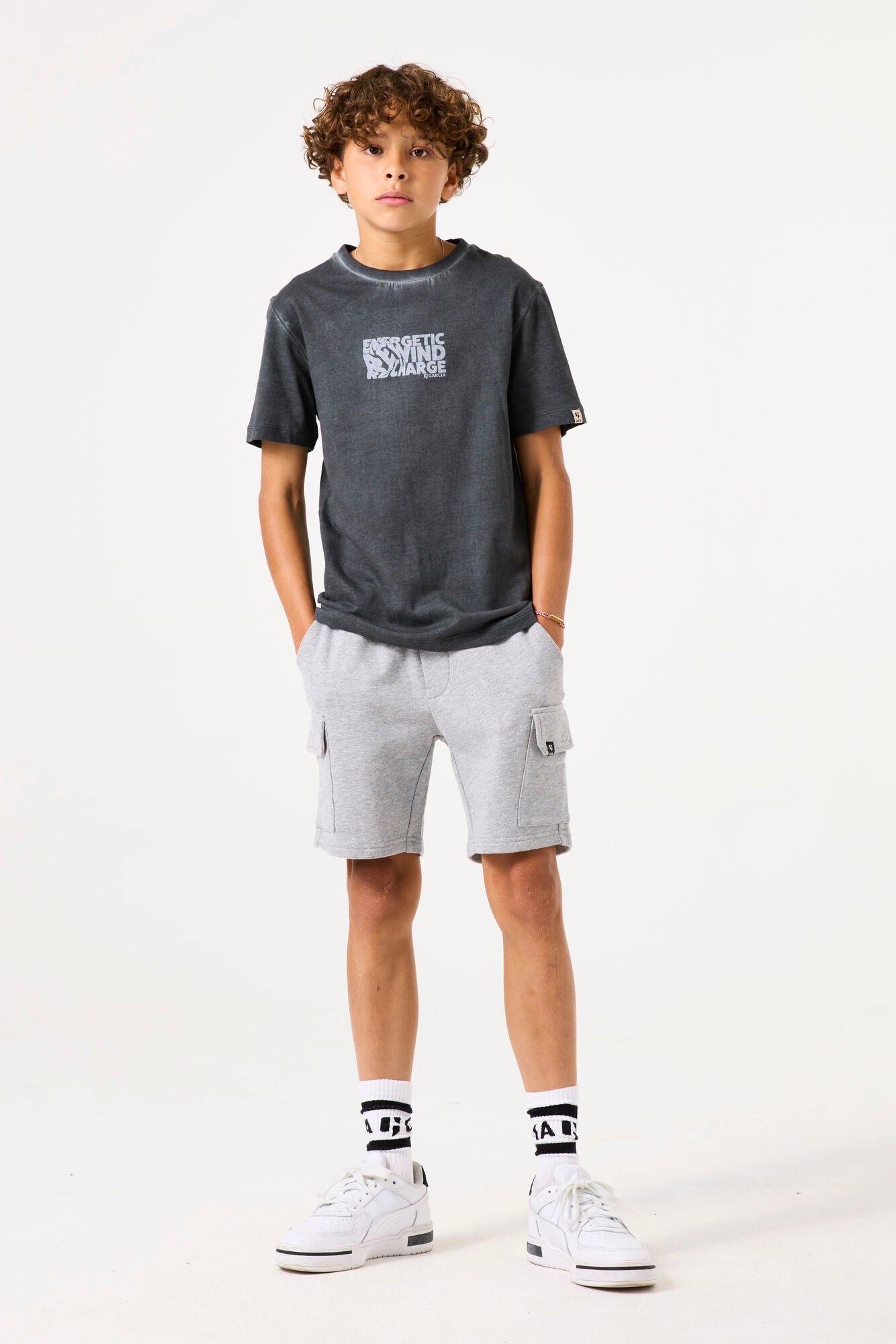 Garcia - Calções Jogger cinza