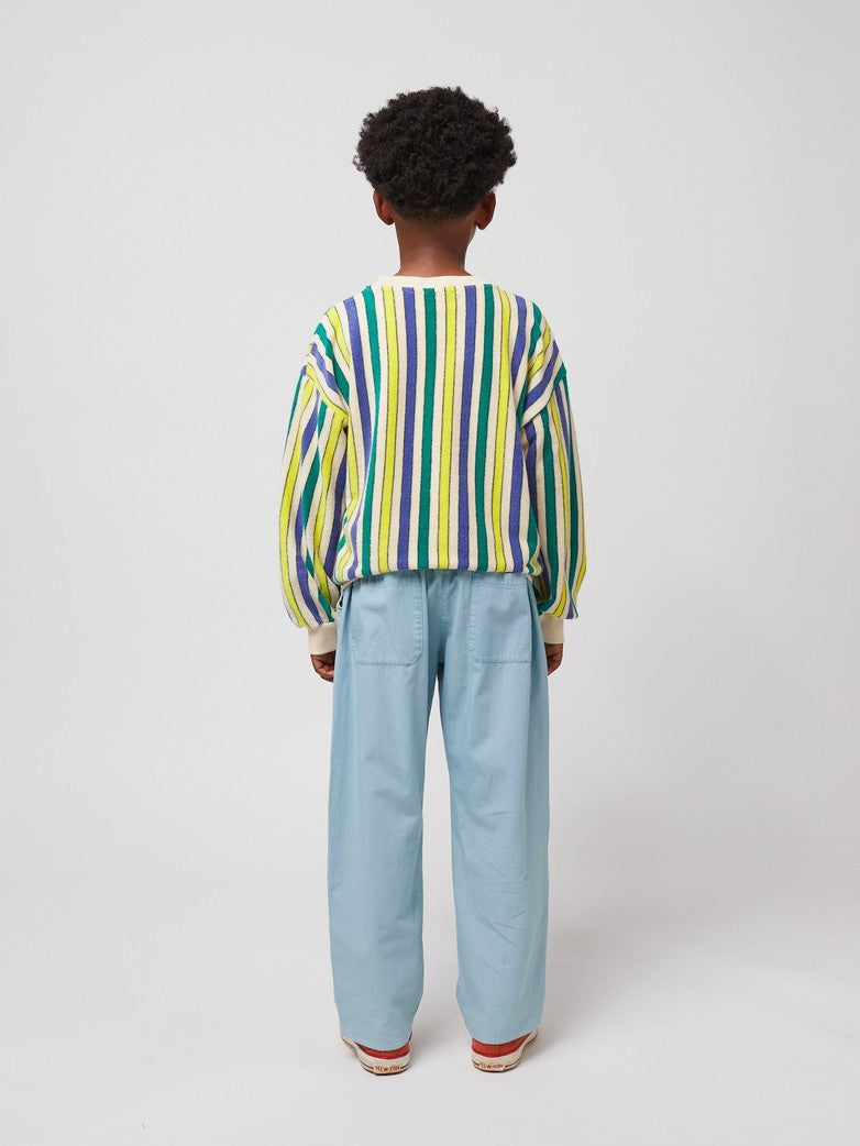 Bobo Choses - Sweatshirt Multicolor Stripes Terry cloth