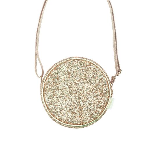 Rockahula - Bolsa tiracolo Glitter dourado | Twinkle Glitter Gold