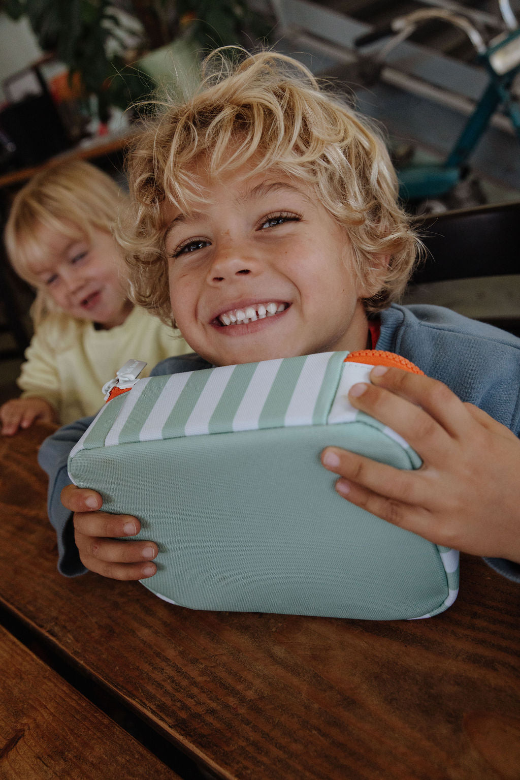 Hello Hossy - Snack Bag Green Stripes