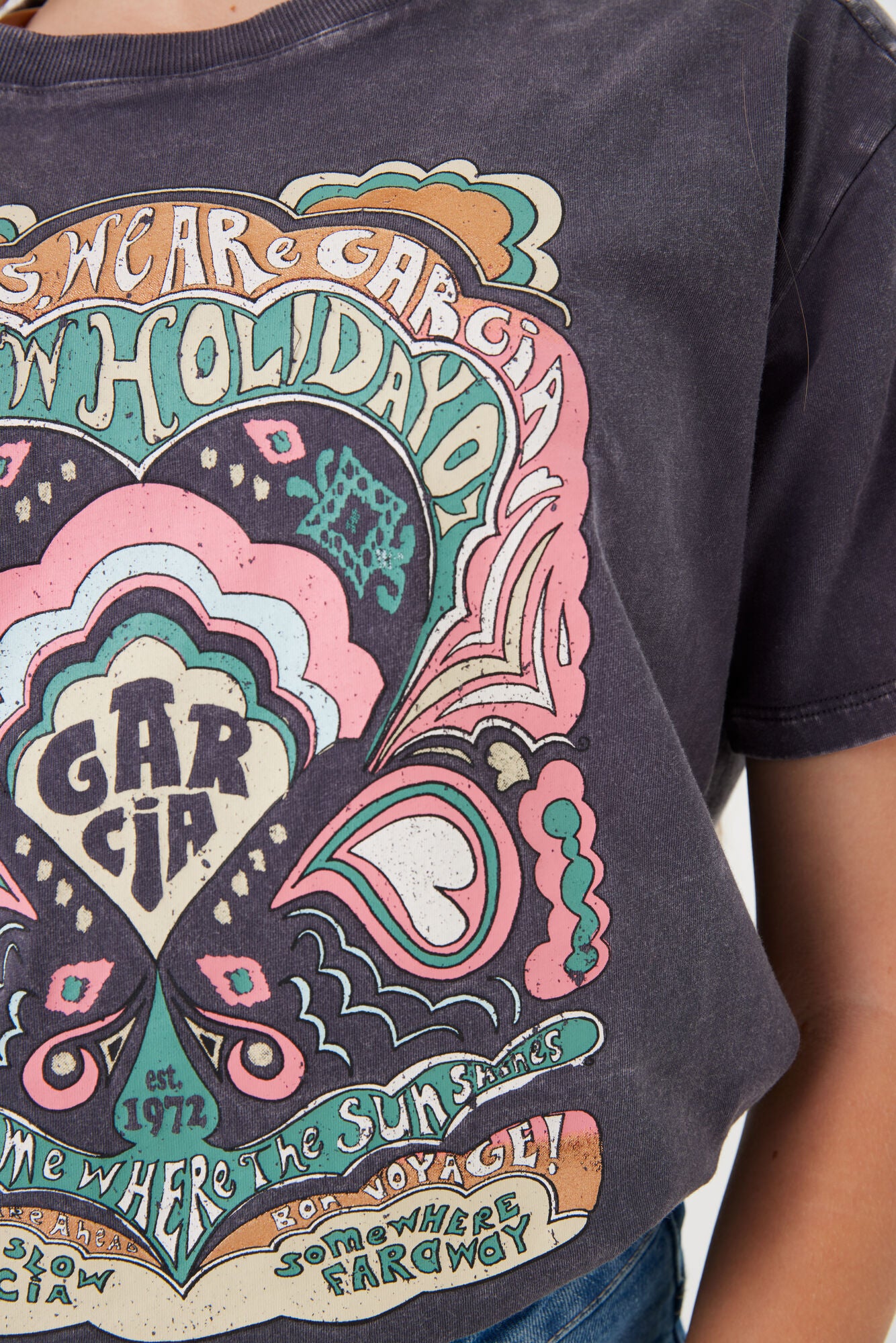 Garcia - T-Shirt Galaxy Blue