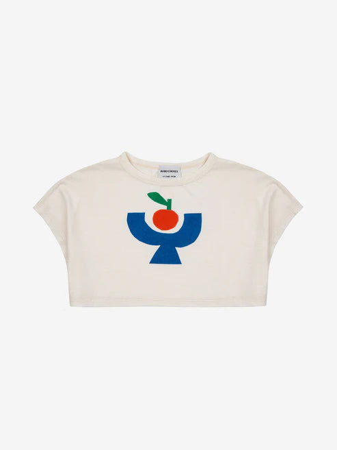 Bobo Choses - T-Shirt Tomato Plate cropped