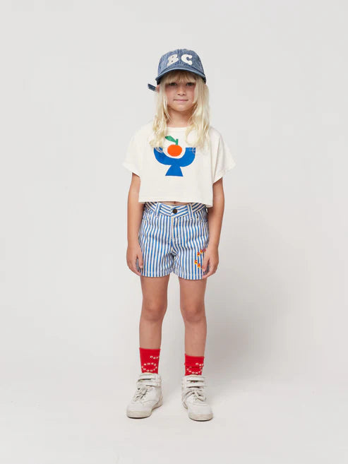 Bobo Choses - T-Shirt Tomato Plate cropped