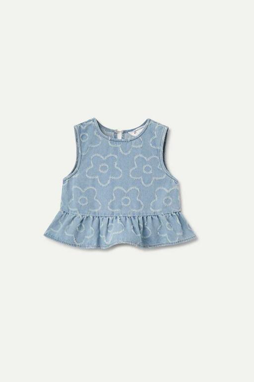 Compañia Fantástica - Top Vaquero Flores