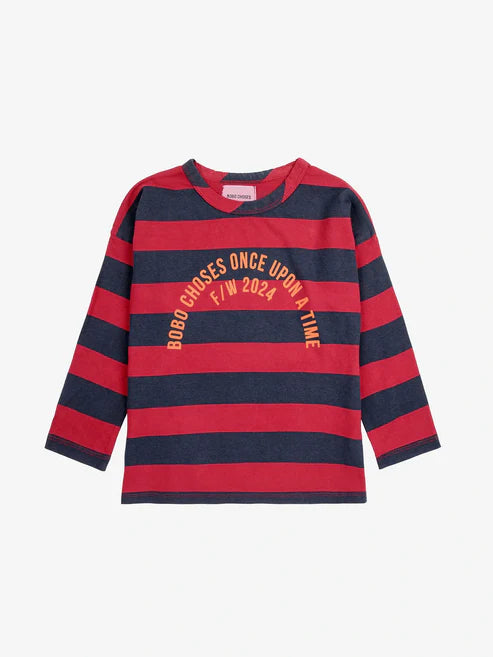 Bobo Choses - Long Sleeve Circle stripes