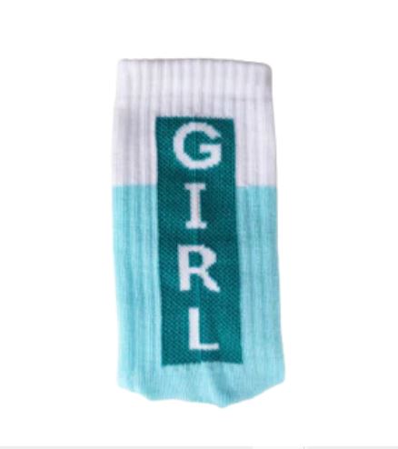 Pegada Socks - Girl Power Blue Socks 