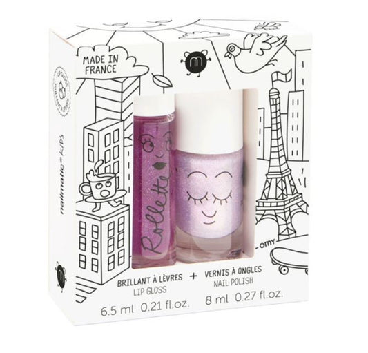 Nailmatic - Set Lip Gloss + Verniz Lovely City