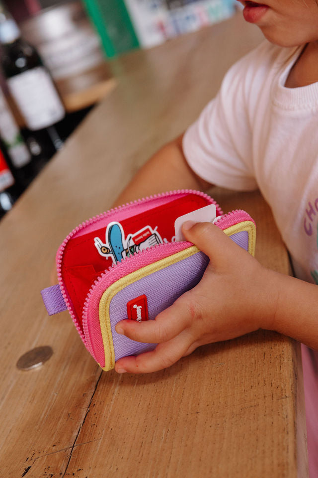 Hello Hossy - Carteira Mini Mauve