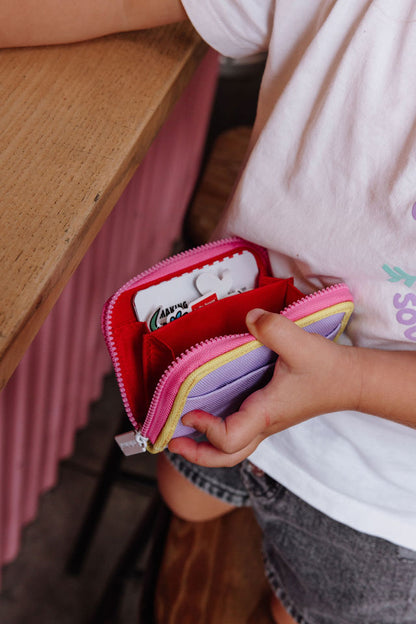 Hello Hossy - Carteira Mini Mauve