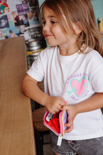 Hello Hossy - Carteira Mini Mauve