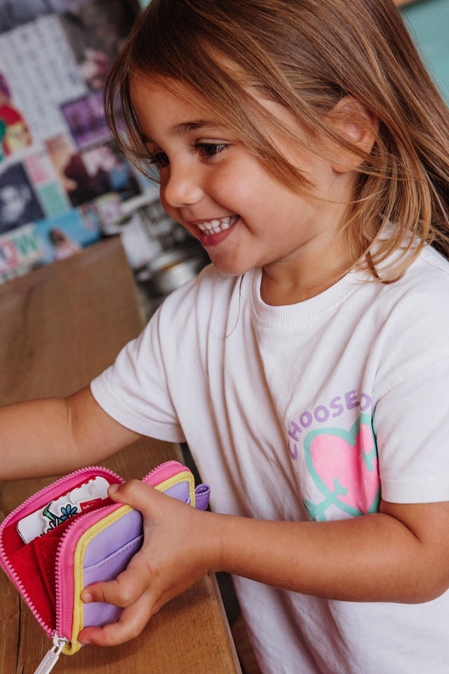 Hello Hossy - Carteira Mini Mauve