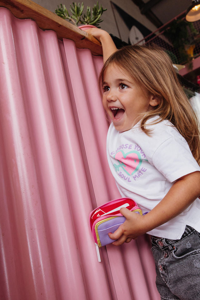 Hello Hossy - Carteira Mini Mauve