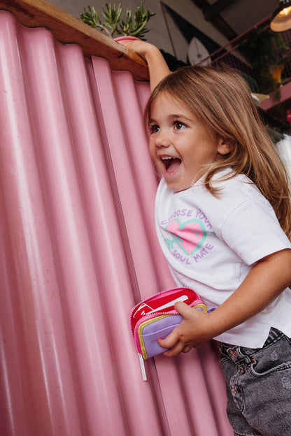 Hello Hossy - Carteira Mini Mauve