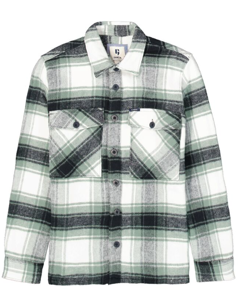 Garcia - Camisa Xadrez Verde