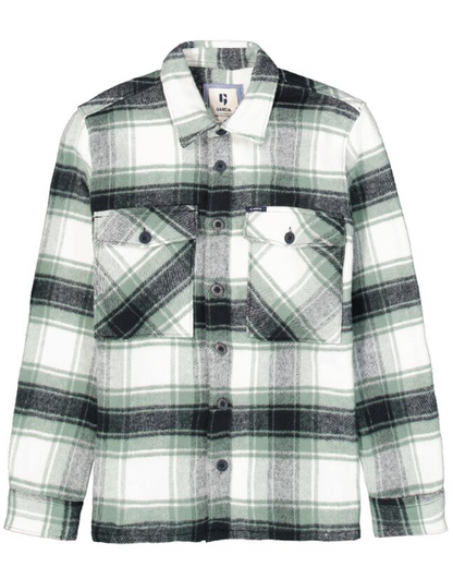 Garcia - Camisa Xadrez Verde