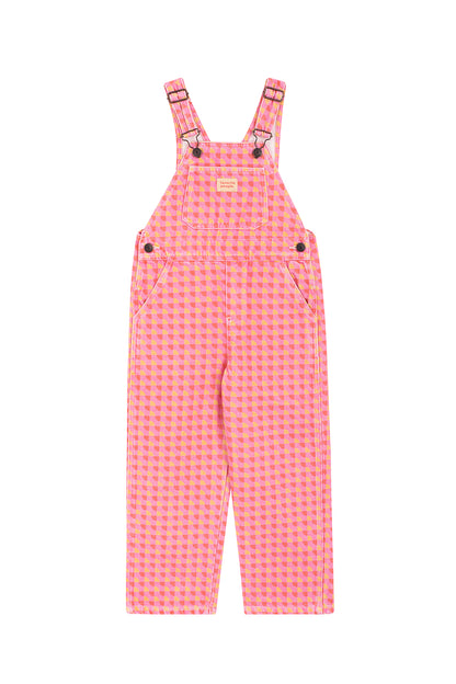 Favorite People - Pink Boardwalk Overalls