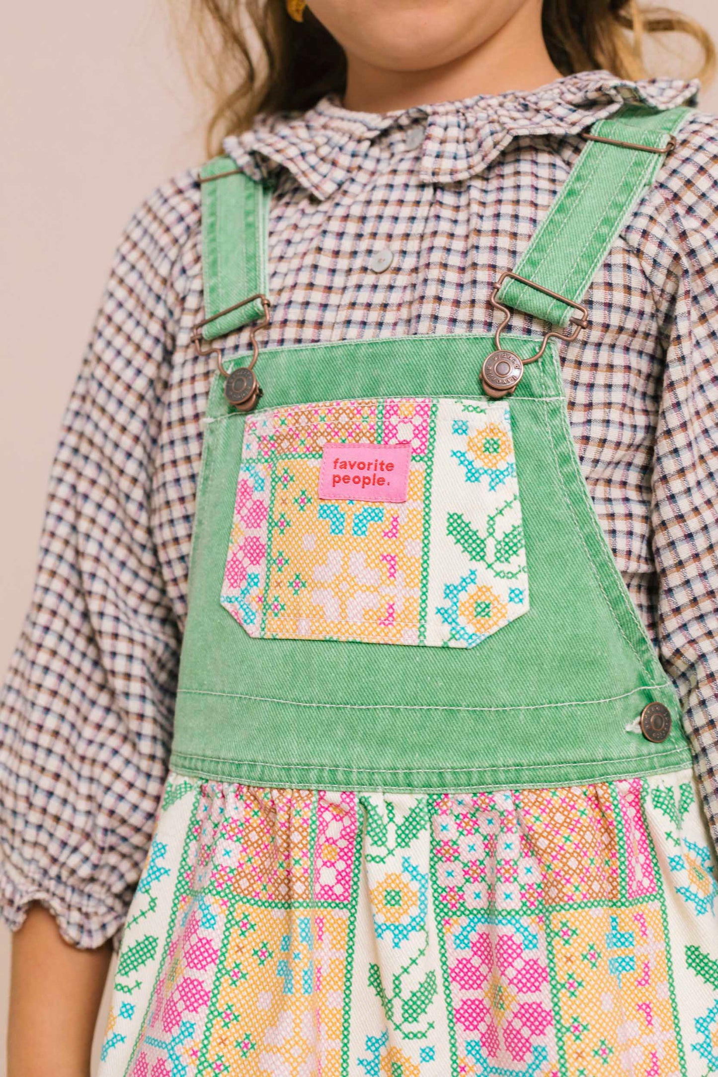 Favorite People - Jardineira Saia Minho