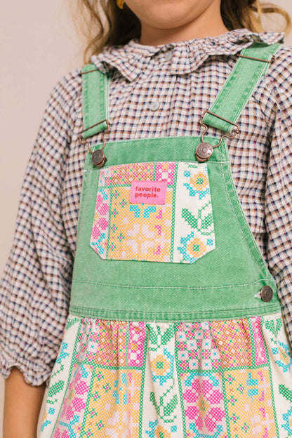 Favorite People - Jardineira Saia Minho