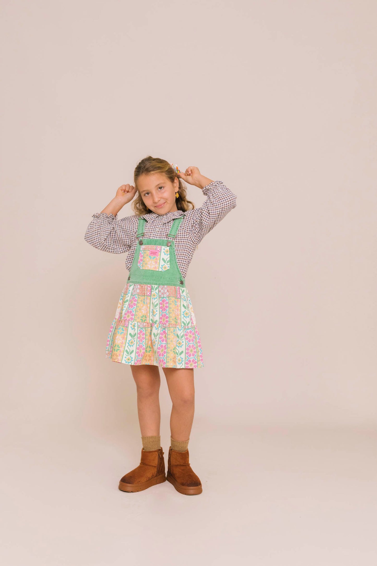 Favorite People - Jardineira Saia Minho