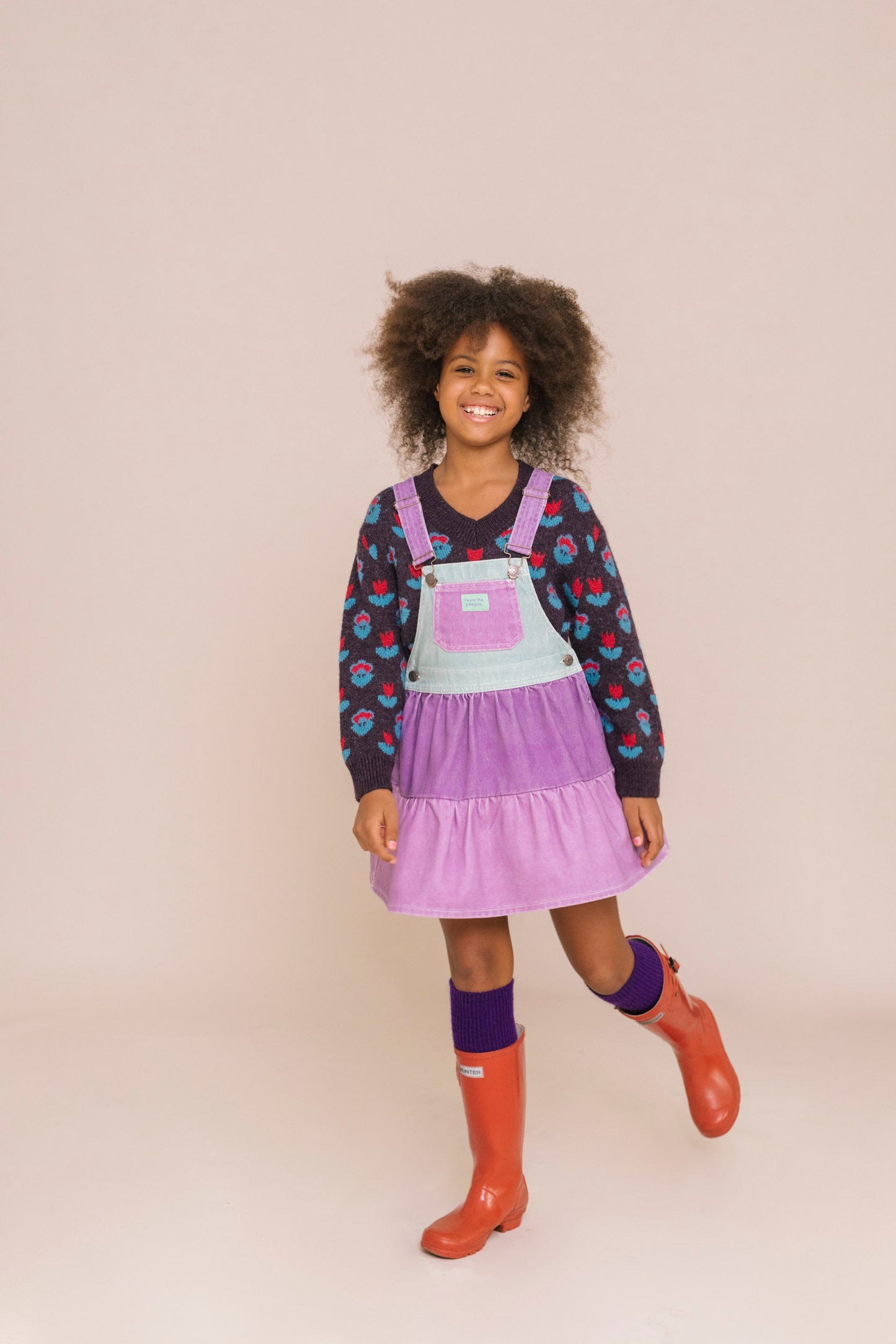 Favorite People - Jardineira Saia Vindima