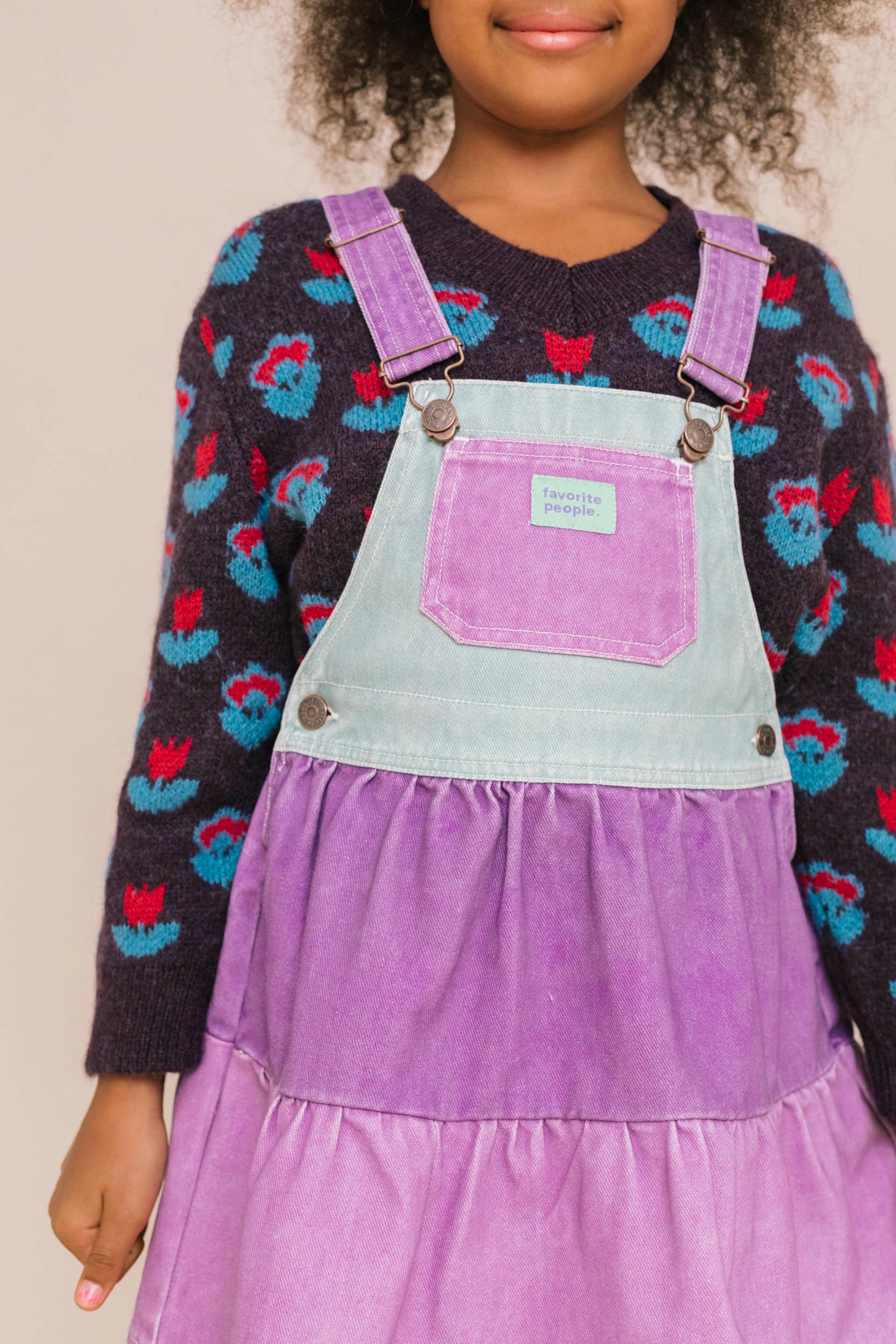 Favorite People - Jardineira Saia Vindima