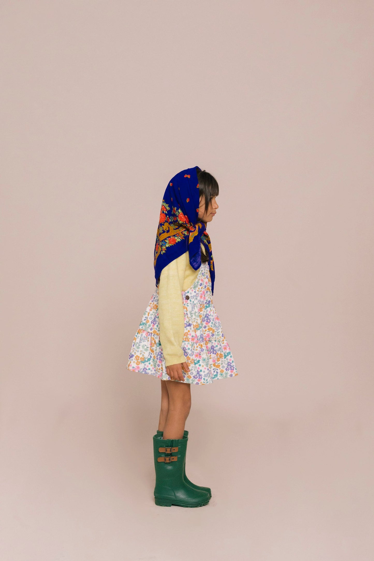 Favorite People - Jardineira Saia Alfazema