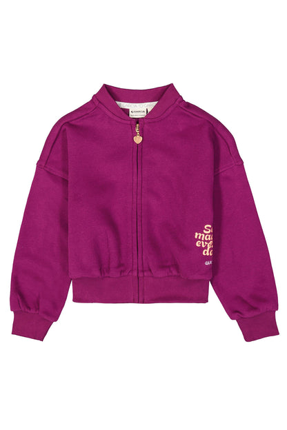 Garcia - Cardigan purple (Bomber)