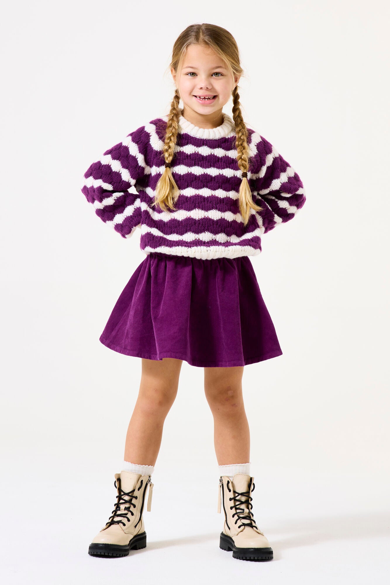 Garcia - Malha Riscas Purple