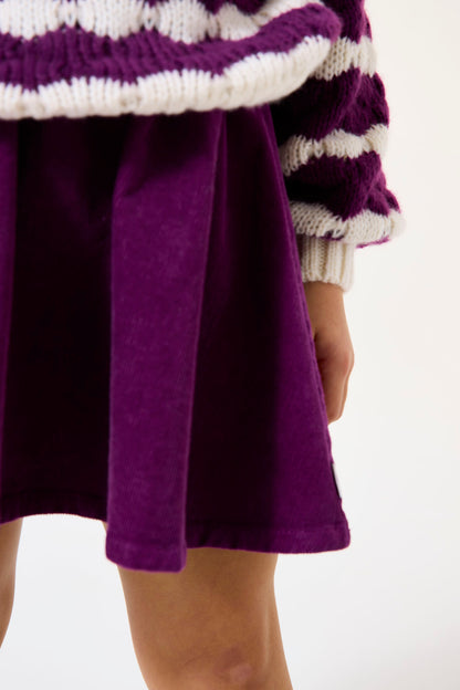 Garcia - Mini Saia Bombazine Purple