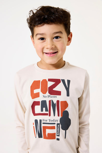 Garcia - Grey Longsleeve Off-White