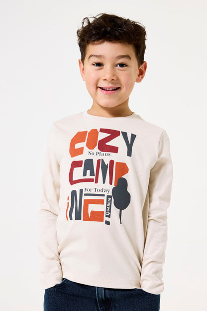 Garcia - Grey Longsleeve Off-White