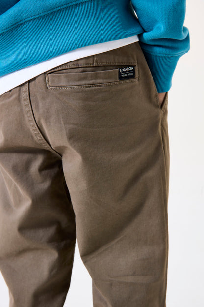 Garcia - Calças Sarja Brown