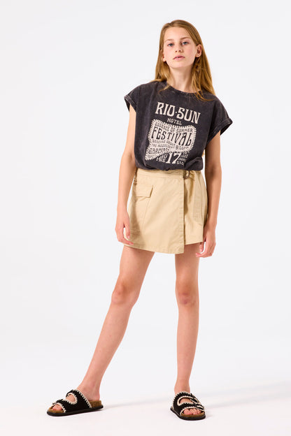 Garcia - Dark grey T-shirt Rio Sun