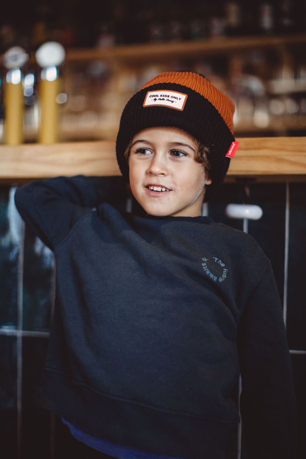 Hello Hossy - Gorro Color Block Blacky