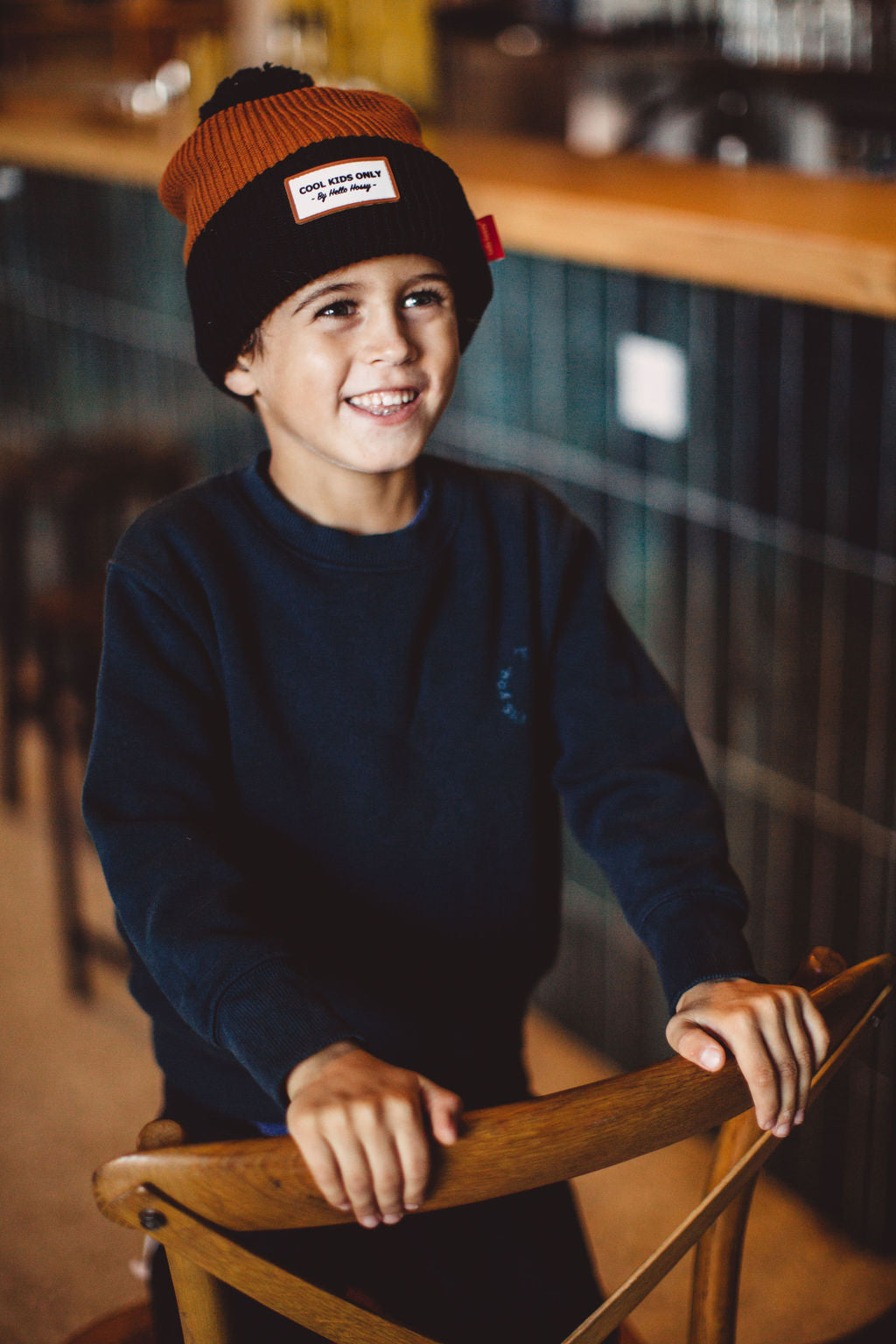 Hello Hossy - Gorro Color Block Blacky