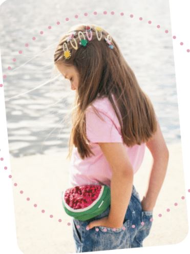 Rockahula - Bolsa cintura Melancia|Sequin Watermelon