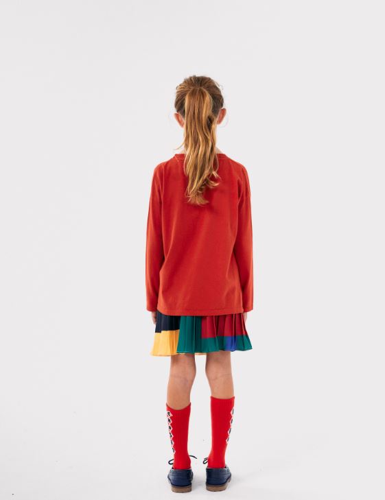 Bobo Choses - Saia Plissada Color Block