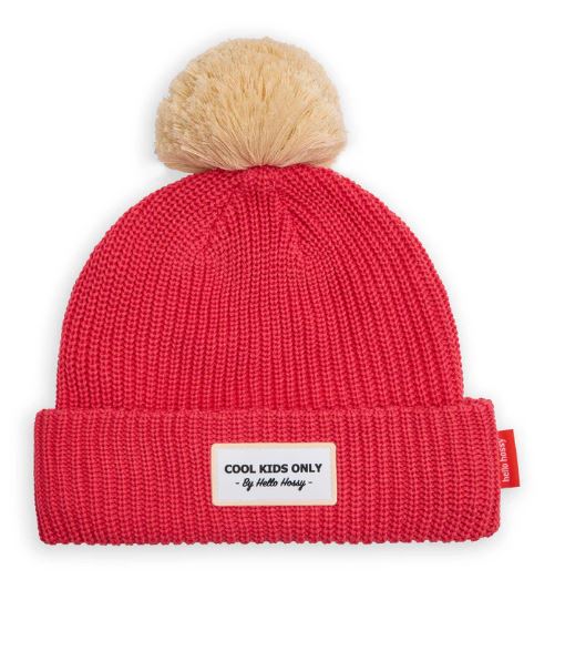 Hello Hossy - Gorro Color Block Framboise