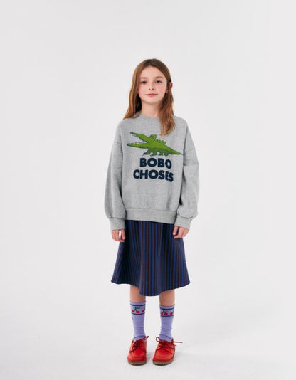 Bobo Choses - Sweatshirt Talking Crocodile