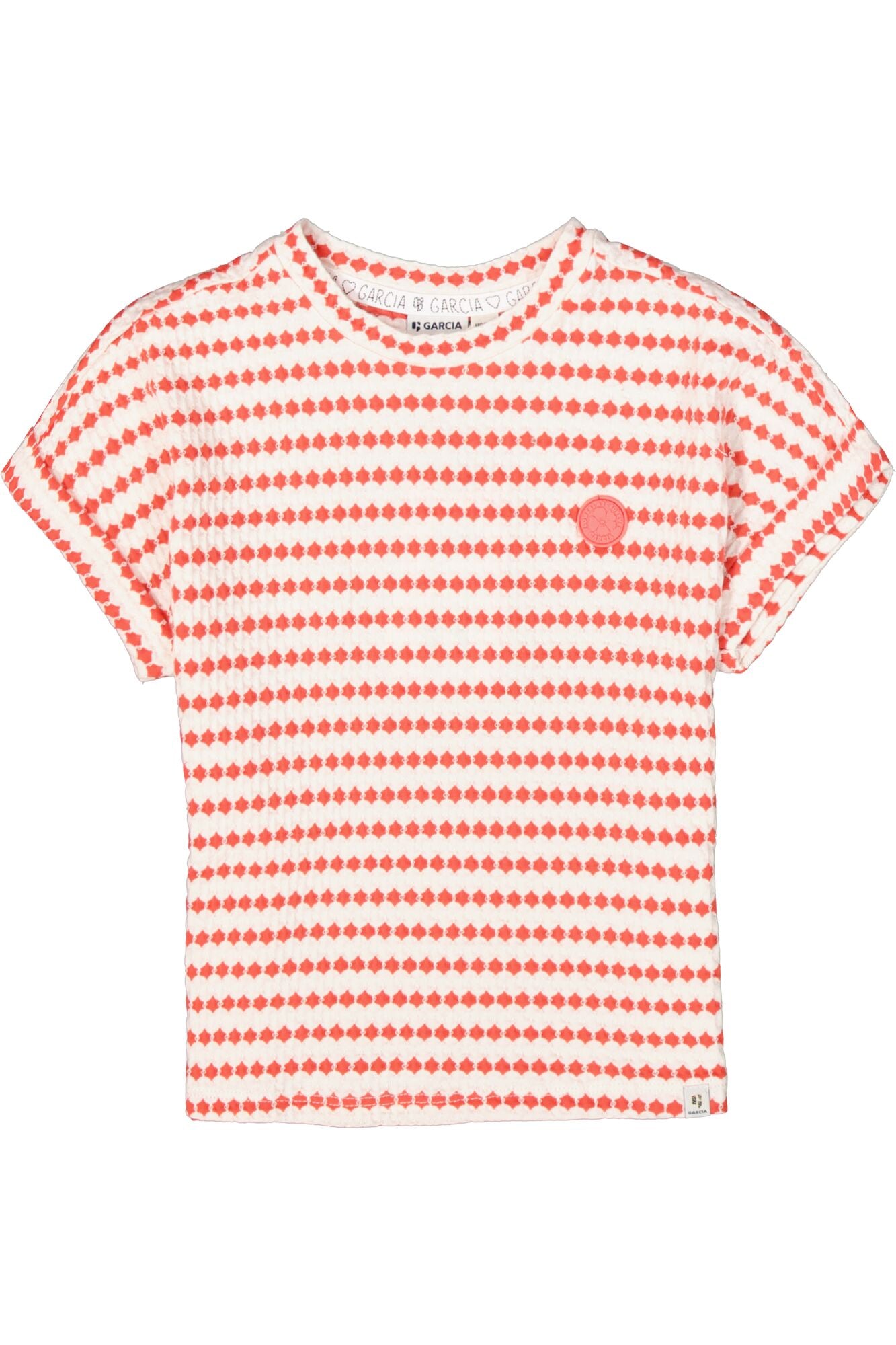 Garcia - Red & white T-shirt
