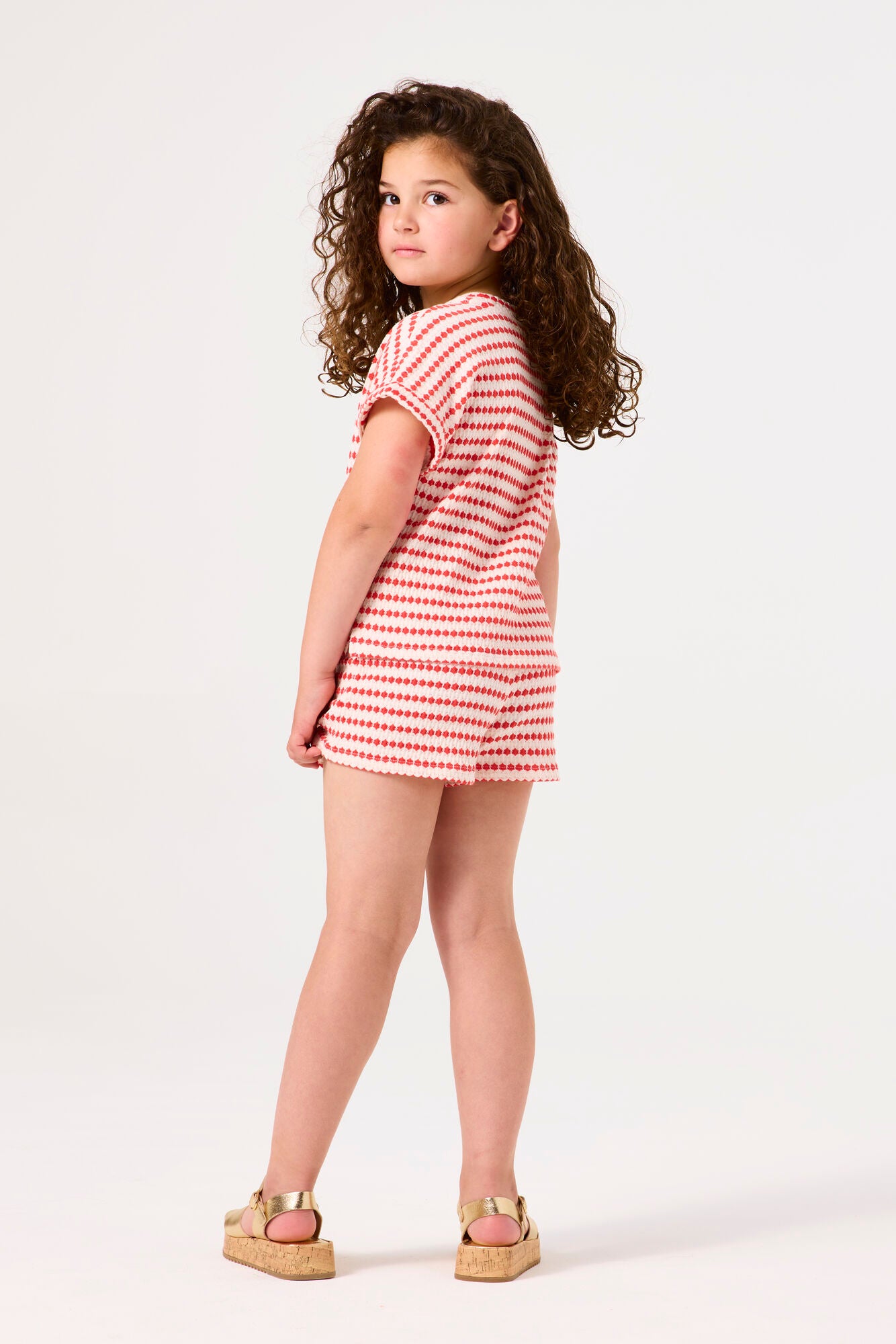 Garcia - Red & white T-shirt